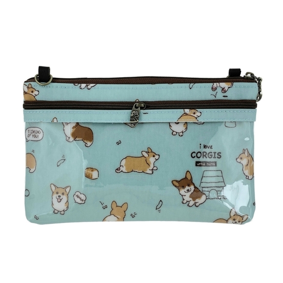 Waterproof Corgi Crossbody Shoulder Phone Purse - Picture 2 of 10
